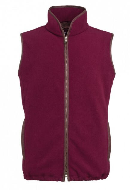 Brook Taverner 4221 Cincinnati – Unisex Fleece Gilet — Fig