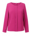 Brook Taverner 2279 Roma – crepe de chine Blouse — Fuchsia