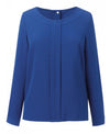 Brook Taverner 2279 Roma – crepe de chine Blouse — Royal Blue
