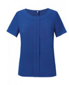 Brook Taverner 2280 Verona – crepe de chine Blouse — Royal Blue
