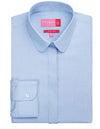 Brook Taverner 2268 Trevi – semi-fitted Blouse — Sky Blue