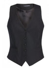 Brook Taverner 2328 Toulouse – Ladies Waistcoat — Black