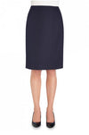 Brook Taverner 2258 Pluto – Straight Skirt — Navy