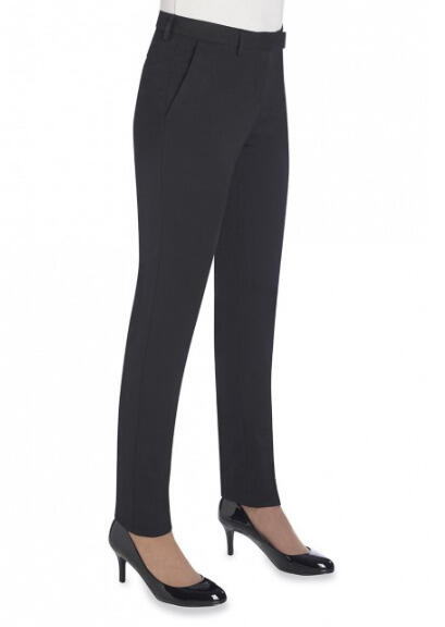 Brook Taverner 2276 Ophelia – Slim Fit Trouser — Black