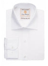 Brook Taverner 7641 Cheadle – Single Cuff Shirt Cotton Poplin — White