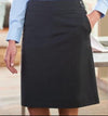 Brook Taverner 2351 Empoli – A-line skirt — Charcoal