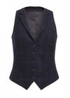 Brook Taverner 2383 Greenville – Ladies Waistcoat — Navy Check