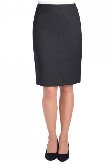 Brook Taverner 2275 Juliet – Straight Skirt — Black