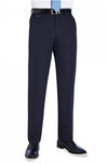 Brook Taverner 8648 Mars – Flat Front Trouser — Navy