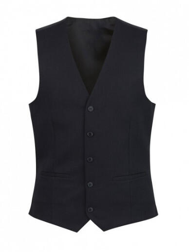 Brook Taverner 1295 Mercury – Mens Waistcoat — Black