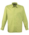 Premier PR200 - Long Sleeve Polin Shirt — Lime