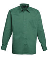 Premier PR200 - Long Sleeve Polin Shirt — Emerald