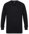 Henbury HB720 - V-neck Jumper — Navy