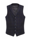 Brook Taverner 1859 Rockwood – Waistcoat — Navy Check