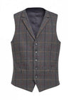 Brook Taverner 1859 Rockwood – Waistcoat — Grey / Brown