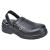 Portwest Compositelite ESD Perforated Safety Clog — Black