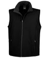 RESULT R232M - softshell bodywarmer — Black / Black