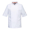 Portwest C746 - Portwest Stretch Mesh Air Pro Short Sleeve Jacket — White
