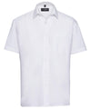 Russell J935M - Short Sleeve Poplin Shirt — White