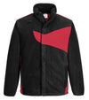 Portwest PW270 - PW2 Fleece — Black / Red