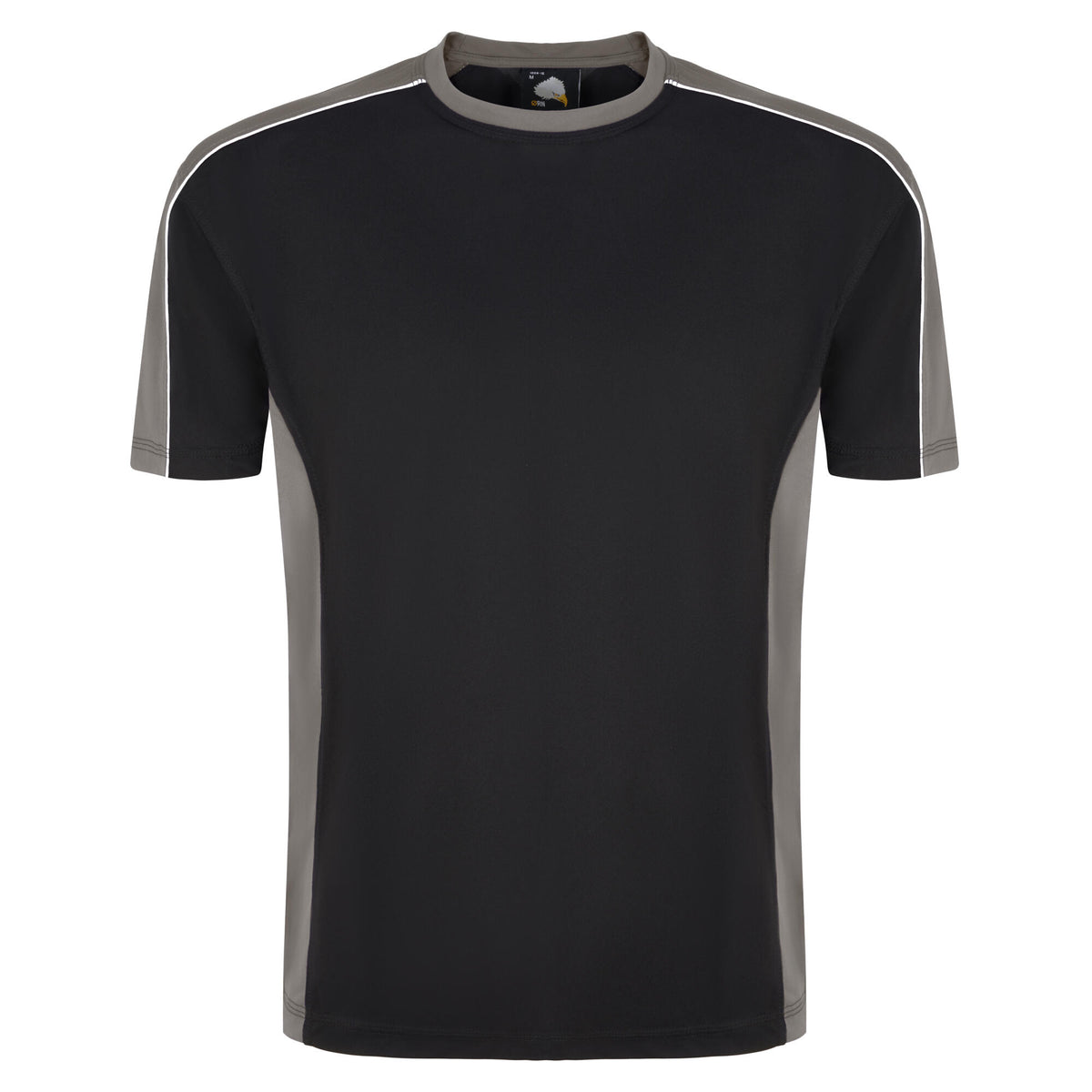ORN 1008 Avocet - Wicking Tee Shirt — Black / Grey
