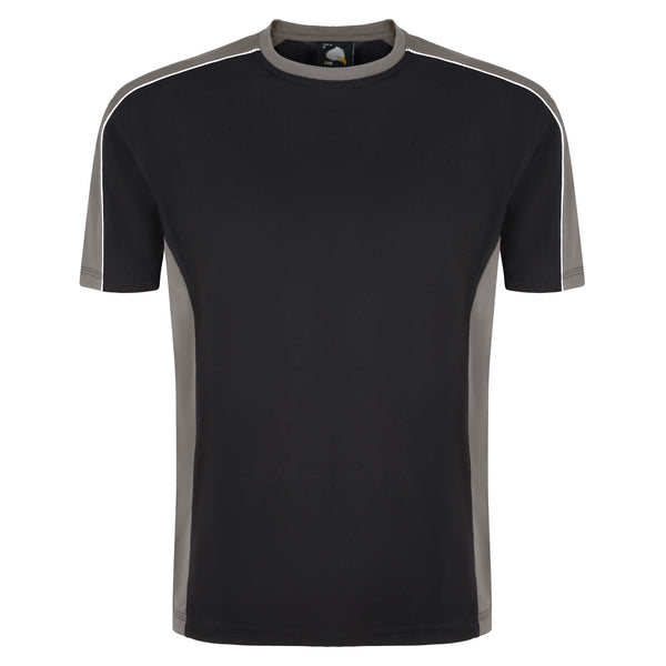 ORN 1008 Avocet - Wicking Tee Shirt — Black / Grey