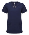 Premier NN310 -Ladies Invincible Onna-stretch tunic — Navy