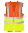 Orbit HVW03TT - Hi-Vis Two Tone Waistcoat — Orange/Yellow