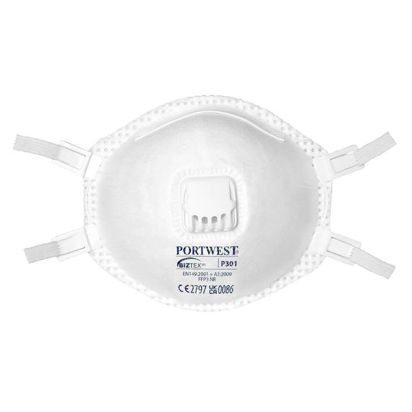 Portwest P301 - FFP3 Valved Respirator (Pk10)