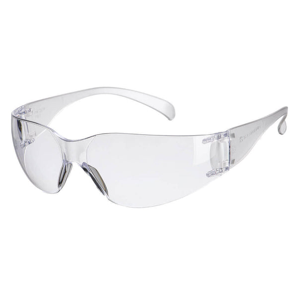 Portwest PW32 - Wrap Around Spectacles — Clear