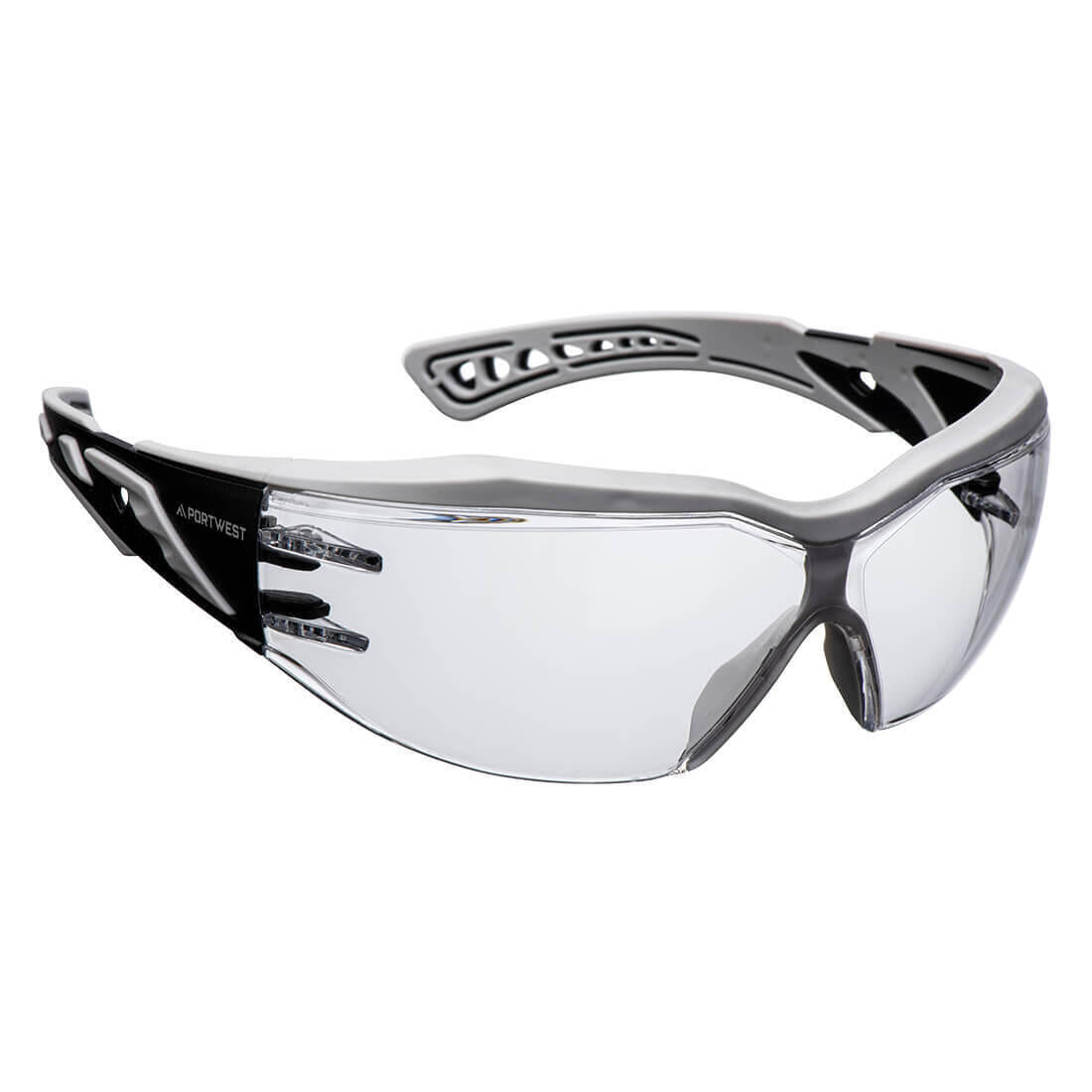 Portwest PS20 - Dynamic Plus KN Safety Glasses — Clear Lens