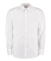 Kustom Kit KK386 City Business - Long Sleeved Tailored Fit Shirt — White