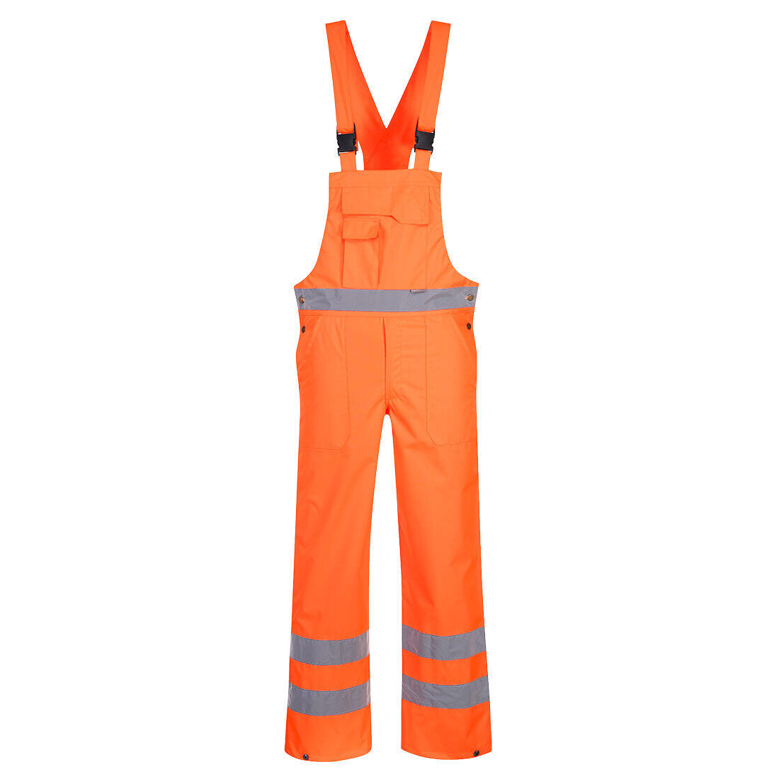Portwest S388 - Hi-Vis Breathable Rain Bib and Brace — Orange