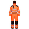 Portwest PW352 - Hi-Vis Winter Coverall — Orange / Black