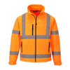 Portwest S424 - Hi-Vis Classic 3 Layer Softshell — Orange