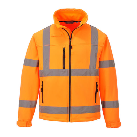 Portwest S424 - Hi-Vis Classic 3 Layer Softshell — Orange