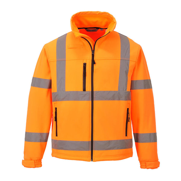Portwest S424 - Hi-Vis Classic 3 Layer Softshell — Orange