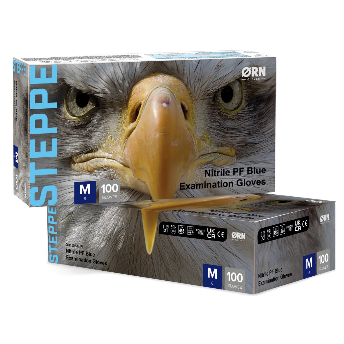 ORN OH1503 - Classic Nitrile Powder Free Gloves (Box 100)
