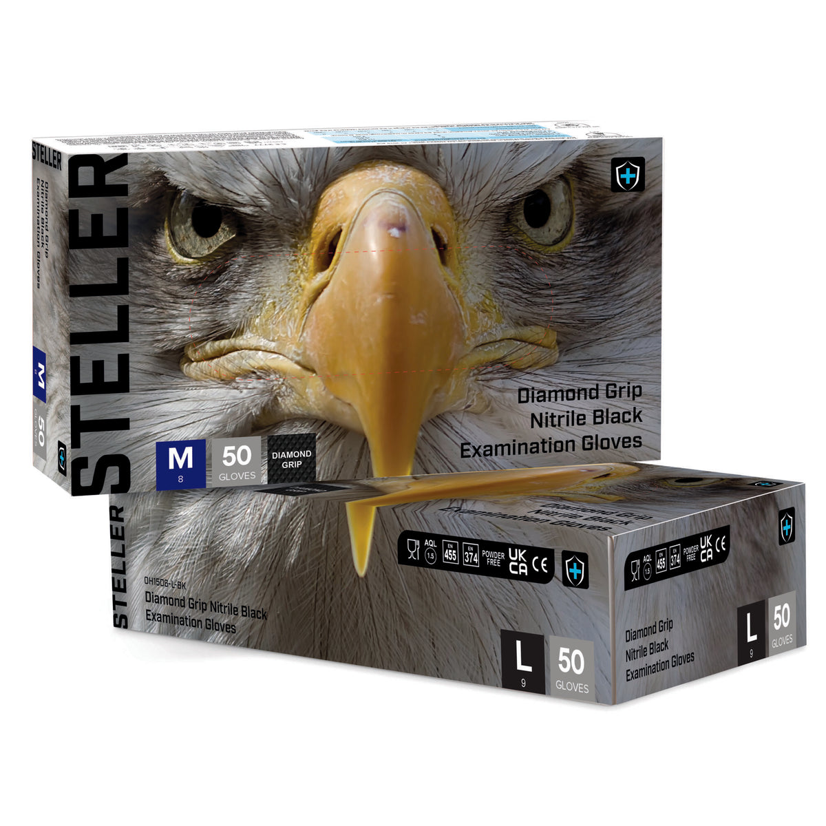 ORN OH1506 - Heavy Duty Nitrile Powder Free Gloves (Box 50)