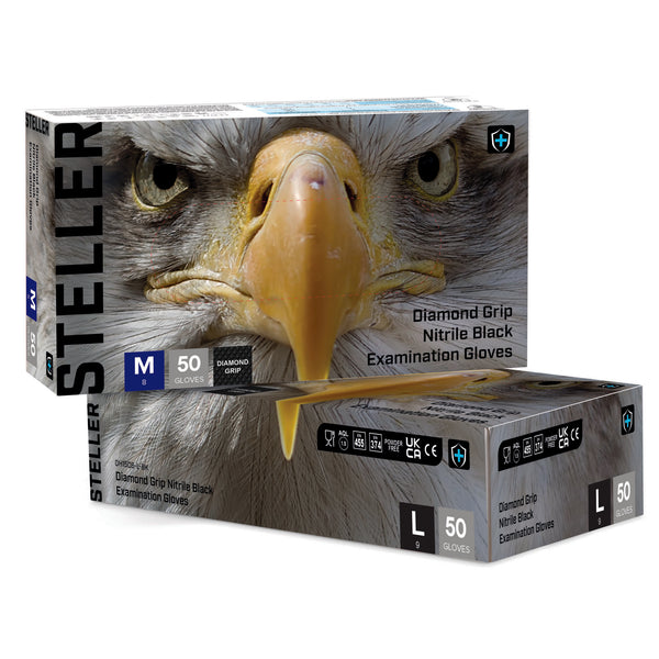 ORN OH1506 - Heavy Duty Nitrile Powder Free Gloves (Box 50)