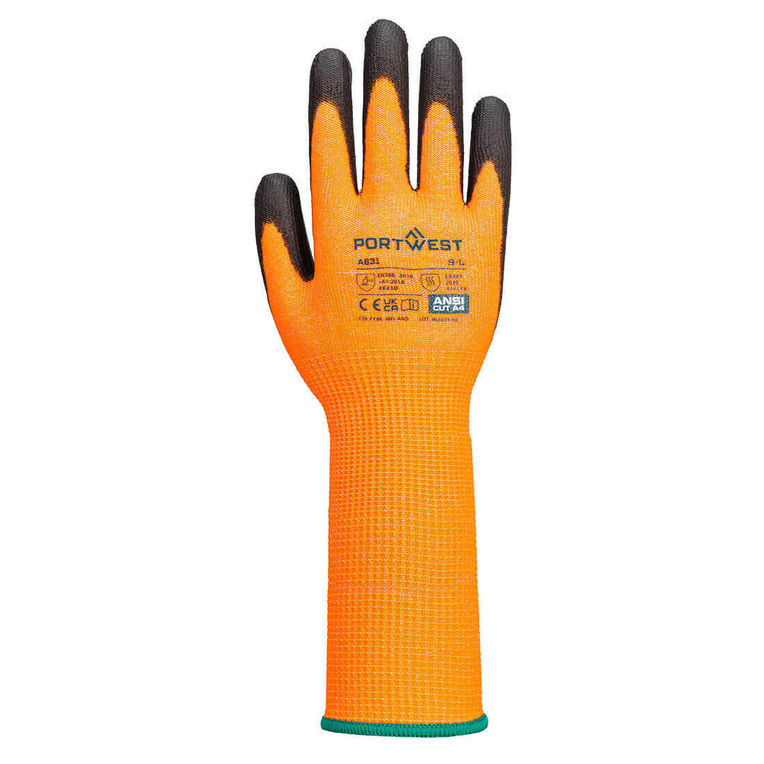 Portwest A631 - Vis-Tex Cut Glove Long Cuff