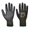 Portwest A129 - PU Palm Glove - Carton (480 Pairs) — A129 Black