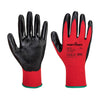 Portwest A310 - Flexo Grip Nitrile Glove — Red / Black