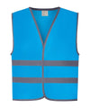 YOKO YK102 - Hi-vis reflective border Childrens Vest — Sky
