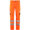 LEO CL05 Winswell - Hi-Vis Ecoviz Womens Lightweight Polyester Stretch Cargo — Orange