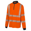 Future Garments PS131 - Hi-Vis Sleeved Polo — Orange