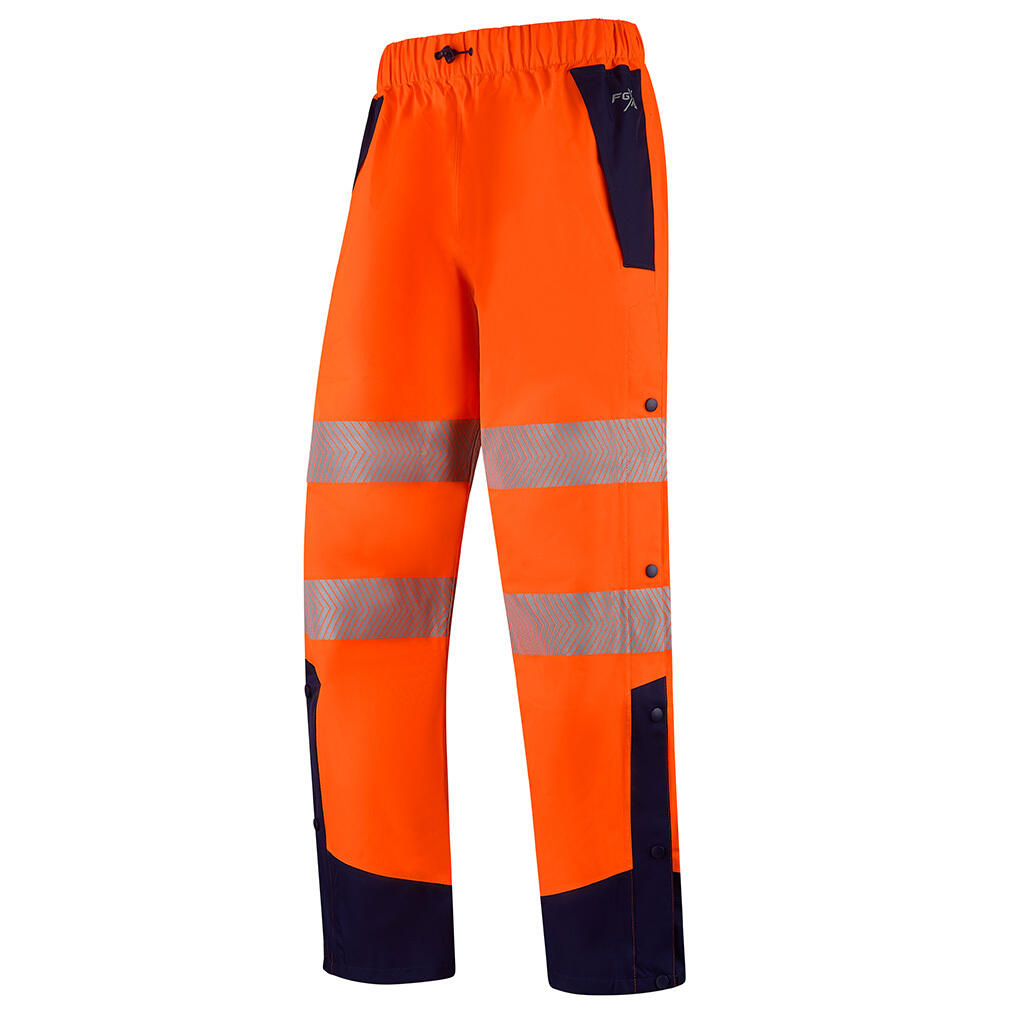 Future Garments TR721 - Hi-Vis Lightweight Laminated Breathable W/Proof 4: 4 Trouser