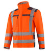 Future Garments FJ075 - Hi-Vis Softshell Jacket — Orange