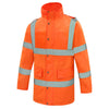 Future Garments JK003 - Hi-Vis Parka Jacket — Orange
