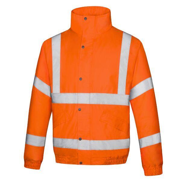 Future Garments JK930 - Hi-Vis Bomber Jacket — Orange